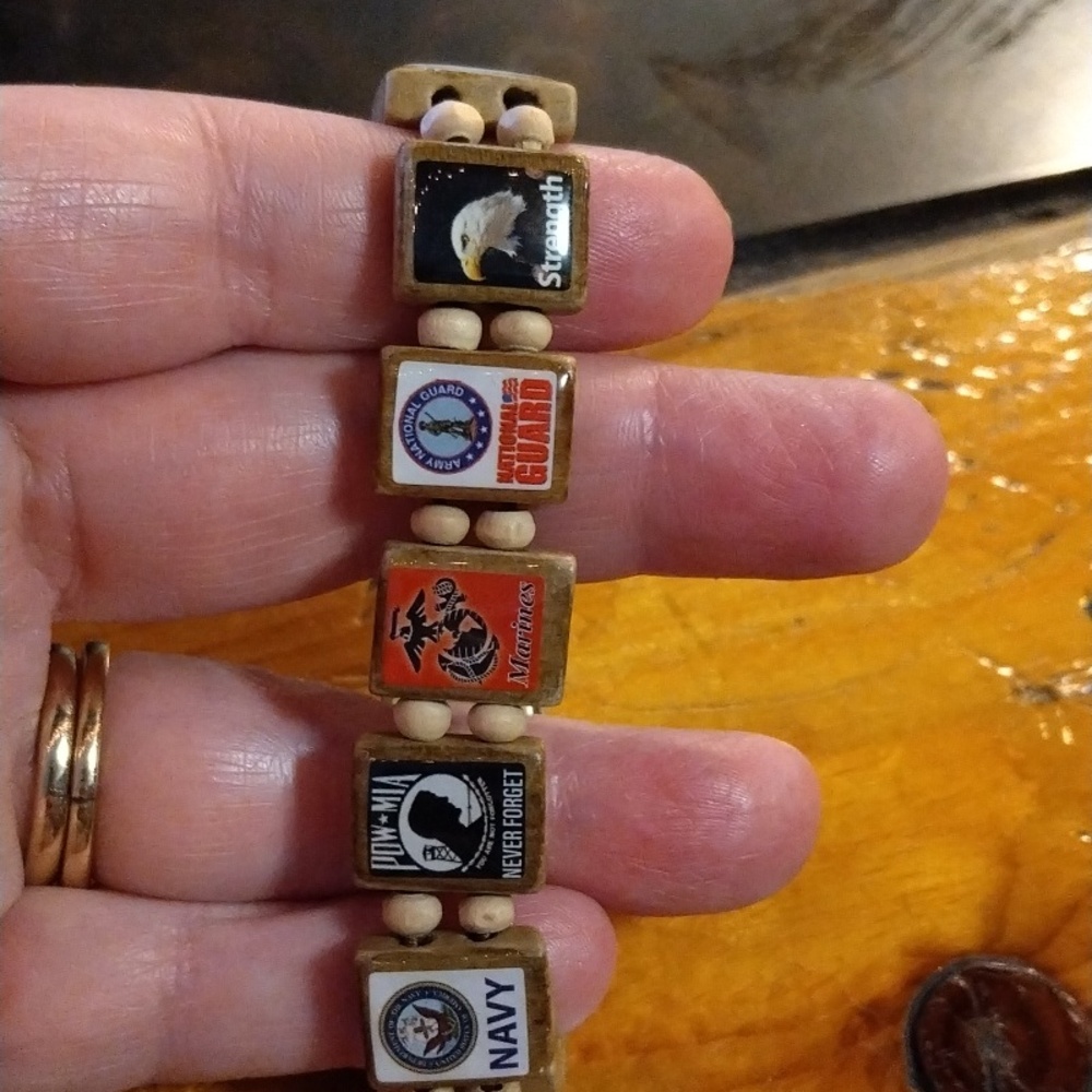Military support bracelets